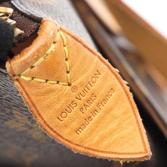 LOUIS VUITTON Brown Monogram Leather Tote Bag - Picture 4 of 11